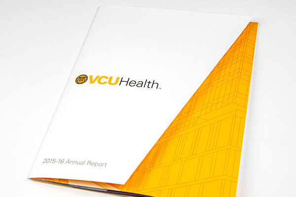 VCU Health annual report cover